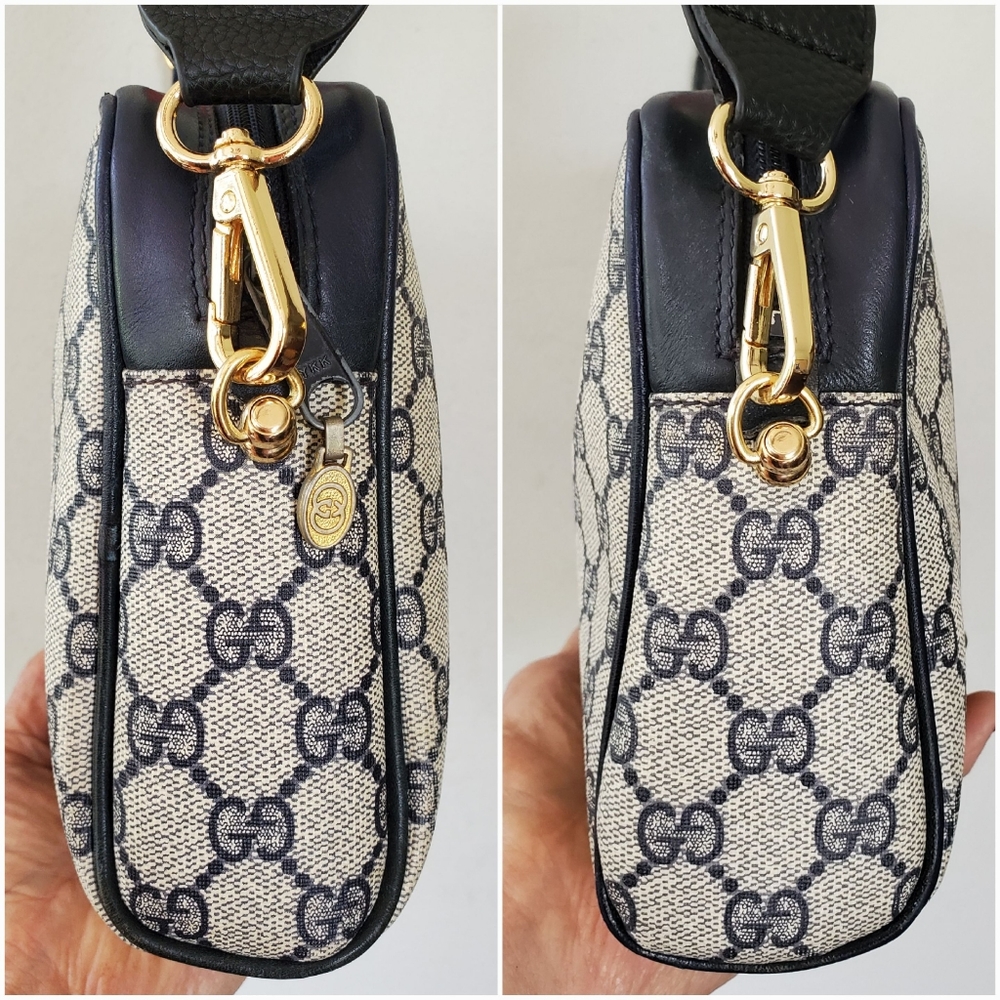 Gucci Navy and Red Crossbody Bag - Picture 6 of 13